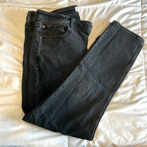 Abercrombie and Fitch curve love black denim